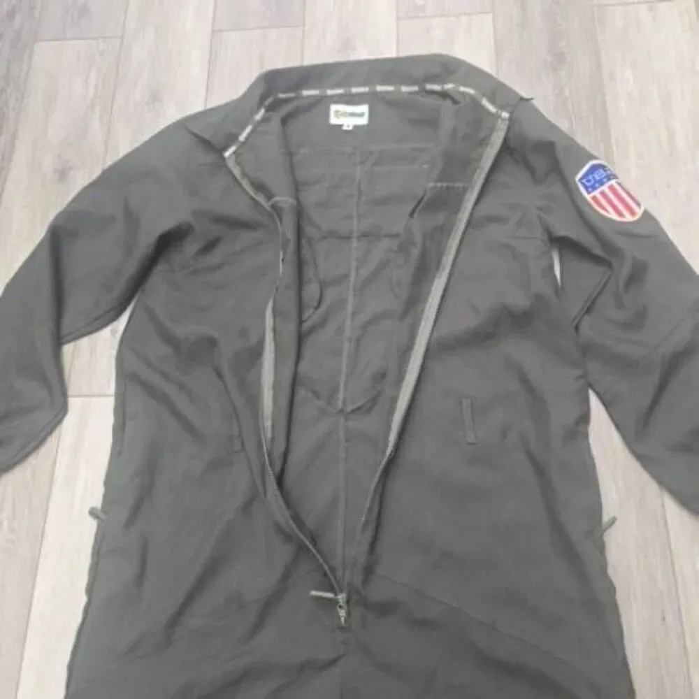Tipsy Elves Squadron Pilot one piece outfit size large (maybe xl too) green, poc - Picture 9 of 15
